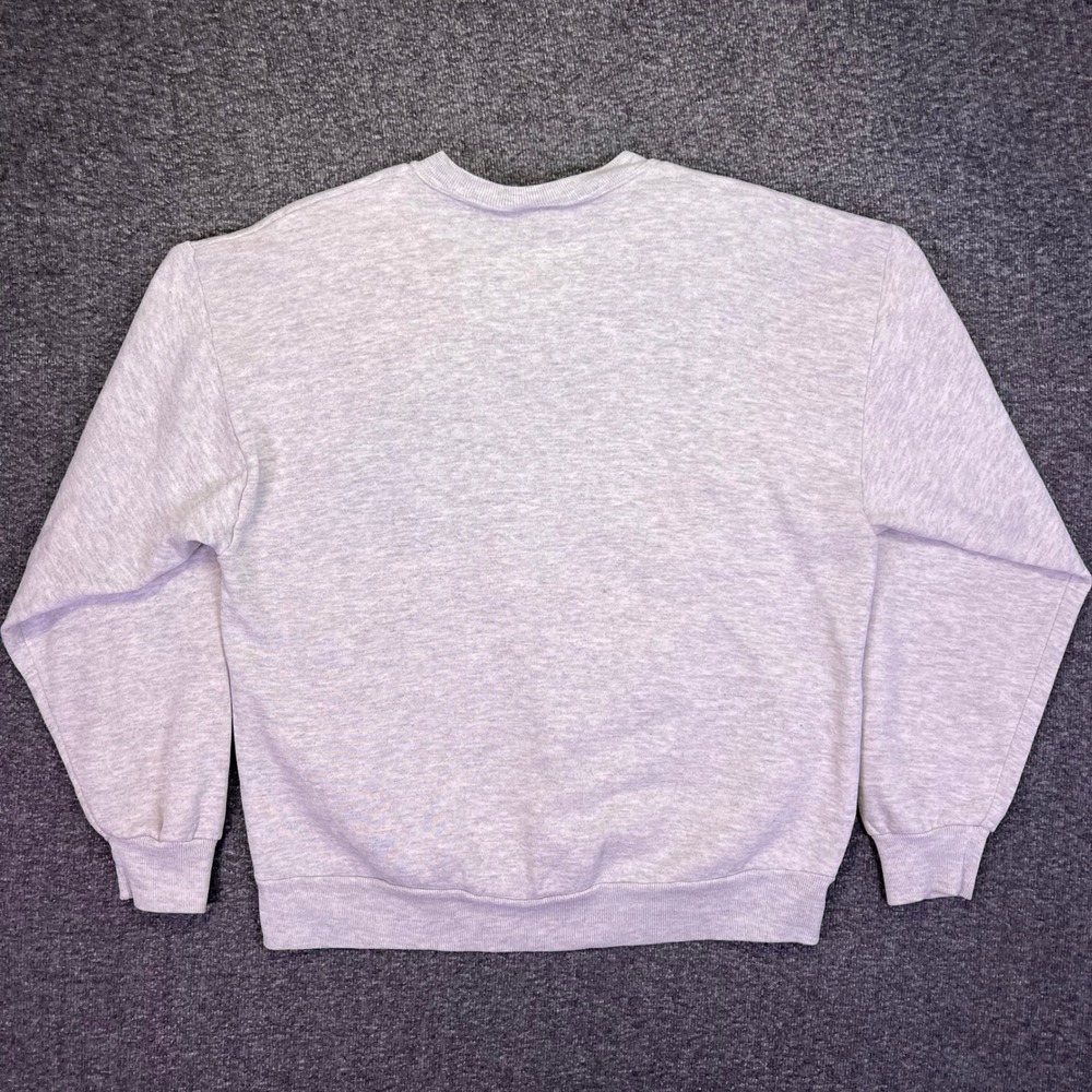 Jerzee Sweatshirt L Gray Athletic Retro Harrison Central Huskies Graphic VTG USA - Picture 12 of 16